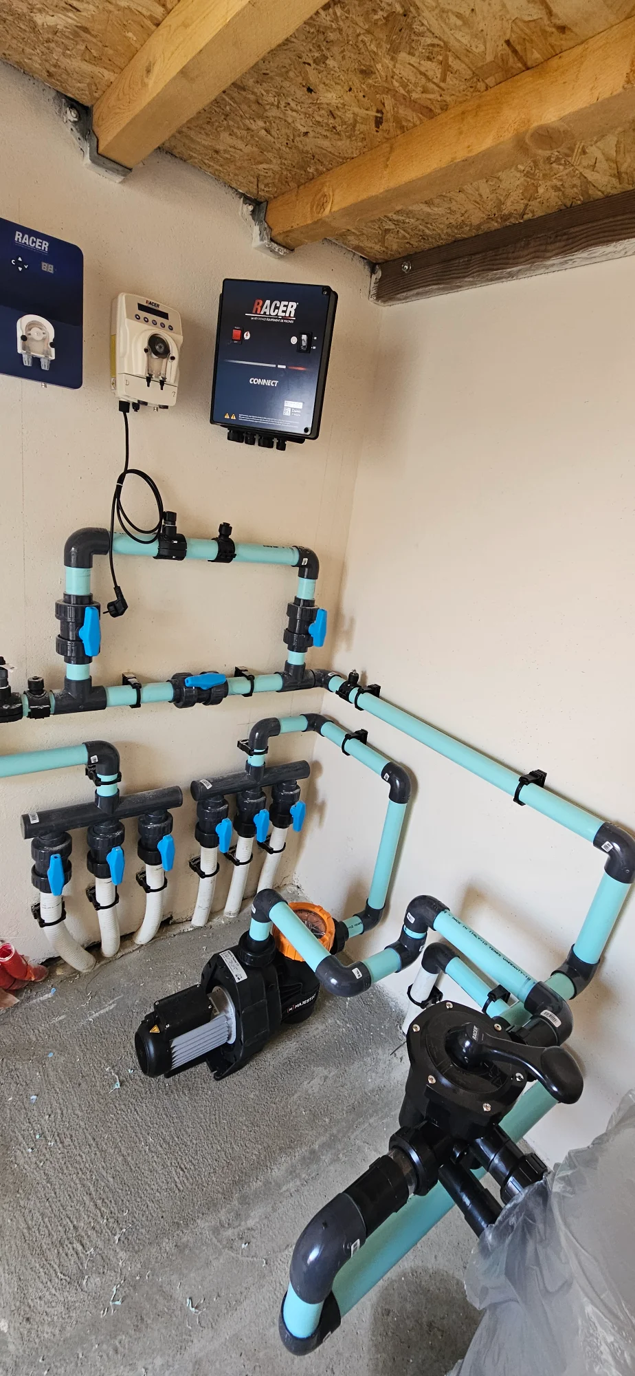 Installation système de filtration et traitement